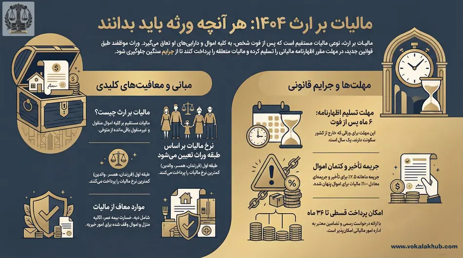 قانون جدید مالیات بر ارث