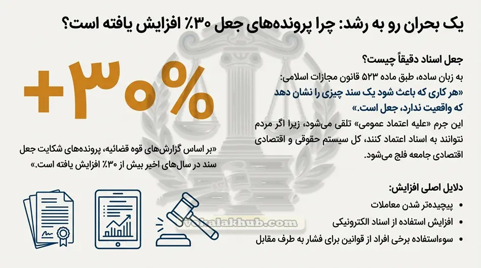 قانون درباره جعل اسناد سایت وکلای خوب