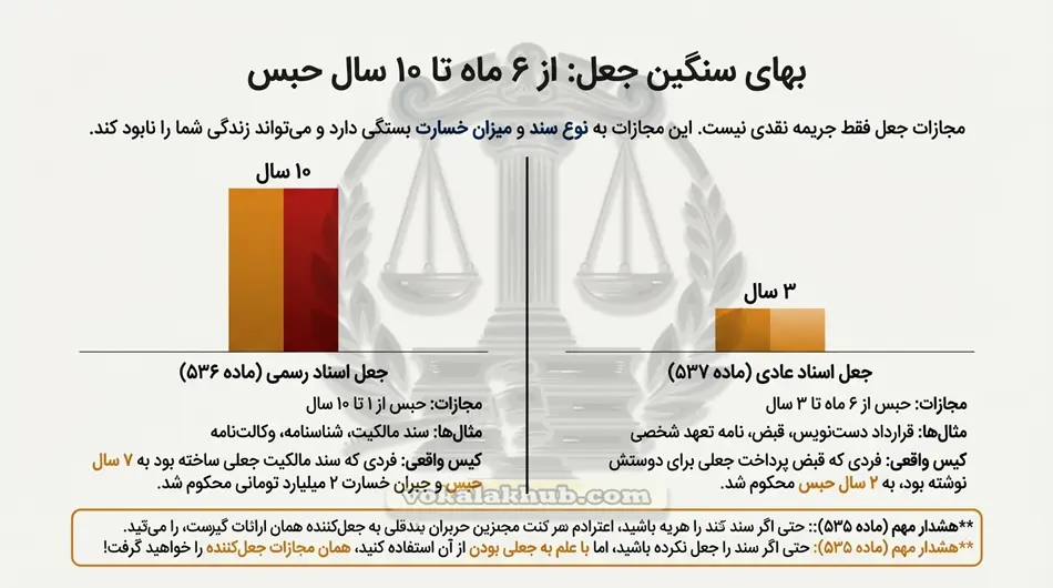 مراحل رسیدگی به اتهام جعل اسناد