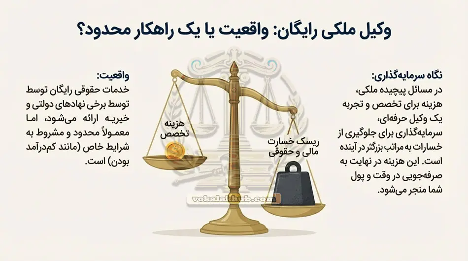آیا وکیل تضمینی ملکی در تهران وجود دارد