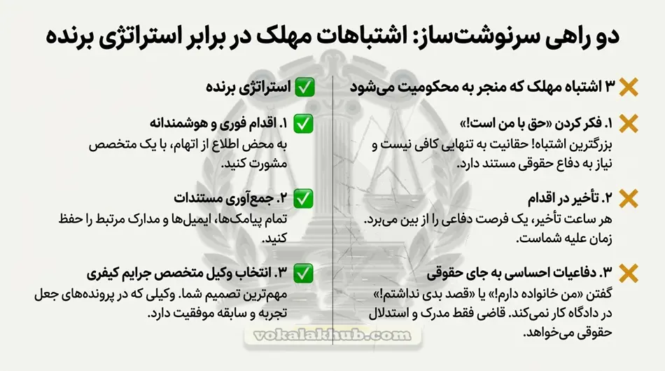 اثبات عدم آگاهی در استفاده از سند جعلی