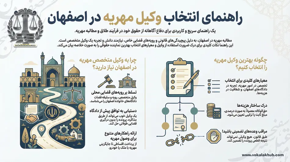 توی اصفهان واقعاً به وکیل مهریه نیاز هست