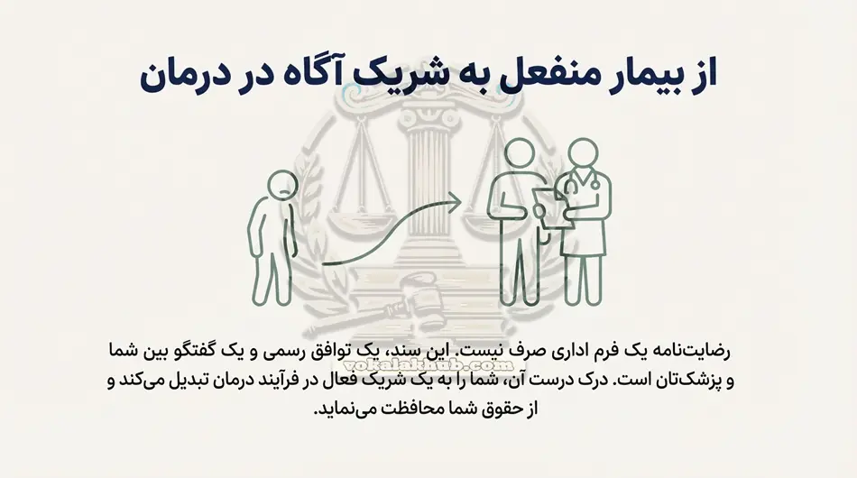 رضایت‌نامه پزشکی چیست