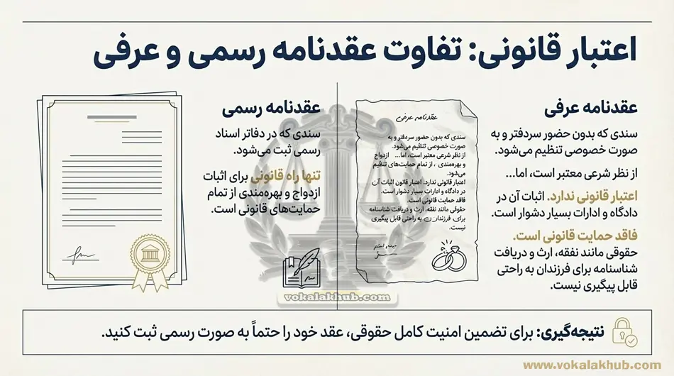 حضور وکیل در تنظیم عقدنامه الزامی است